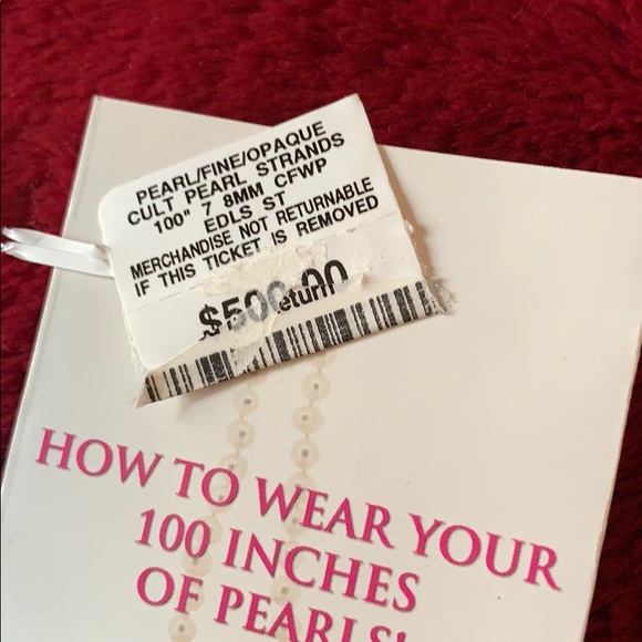 100” of pearls from Macy - Picture 4 of 6